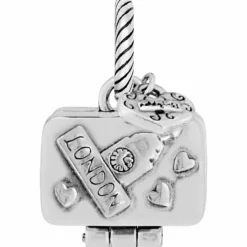 Brighton Bon Voyage Charm Silver Clearance