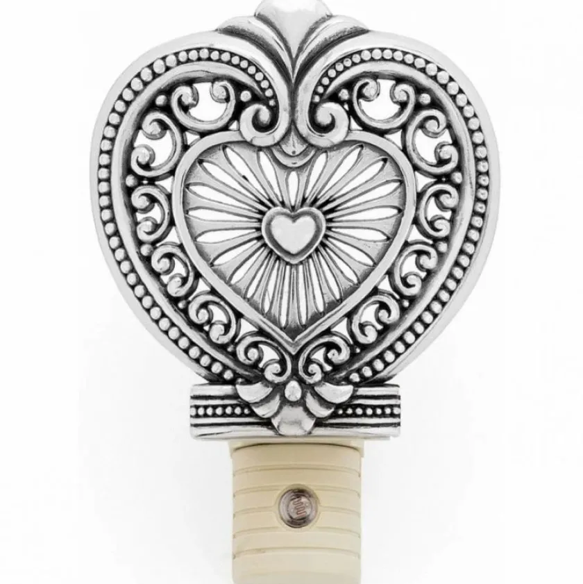 Brighton Bright Heart Nightlight Silver Sale