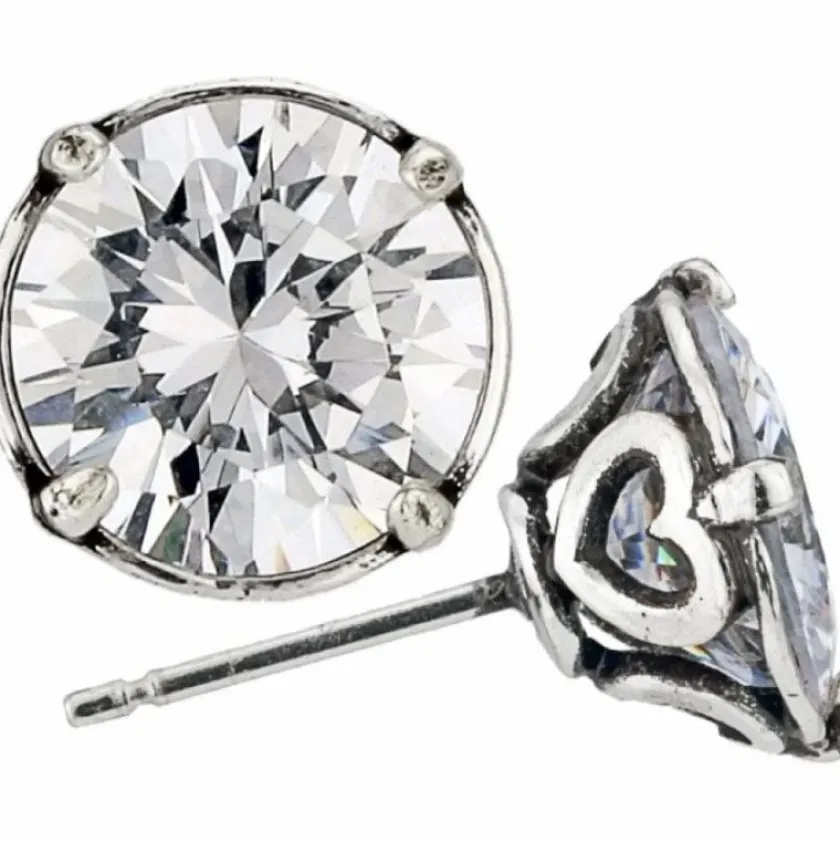 Brighton Brilliance 10MM Post Earrings Silver Online