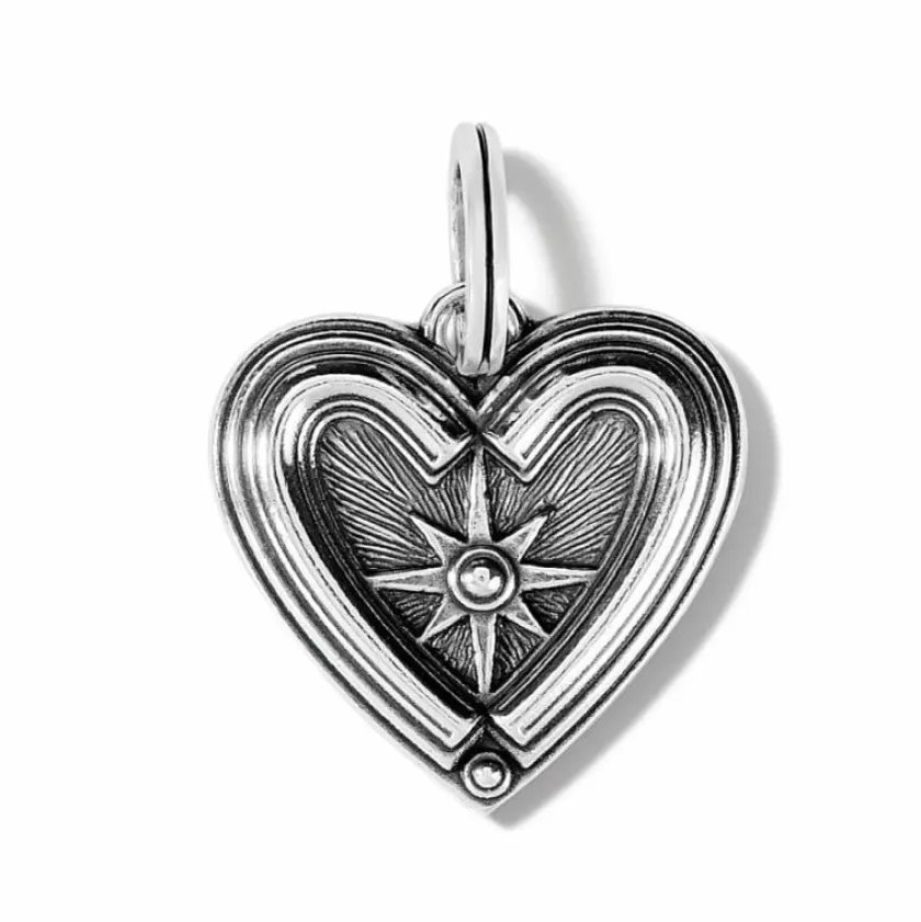 Brighton Candycane Sweetheart Charm Silver-Multi Online