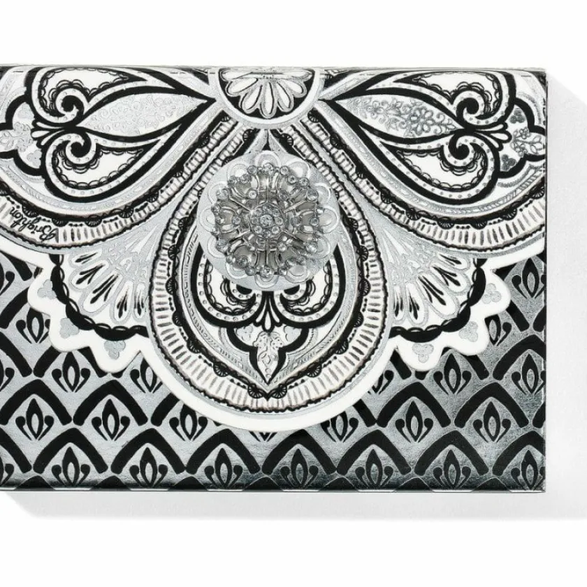 Brighton Casablanca Pocket Notepad Black-White Outlet