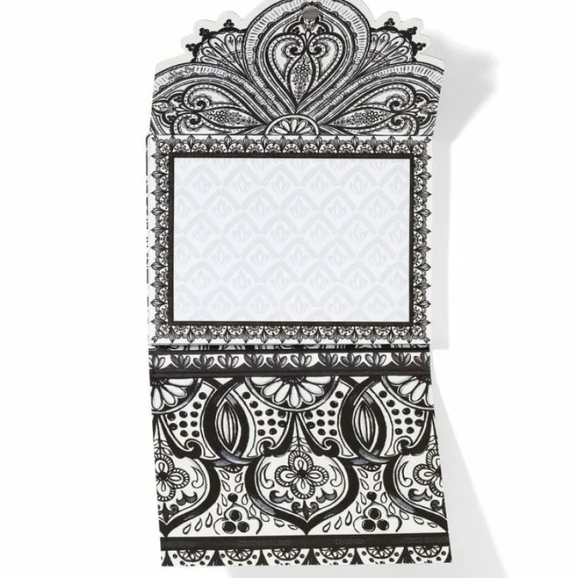 Brighton Casablanca Pocket Notepad Black-White Outlet