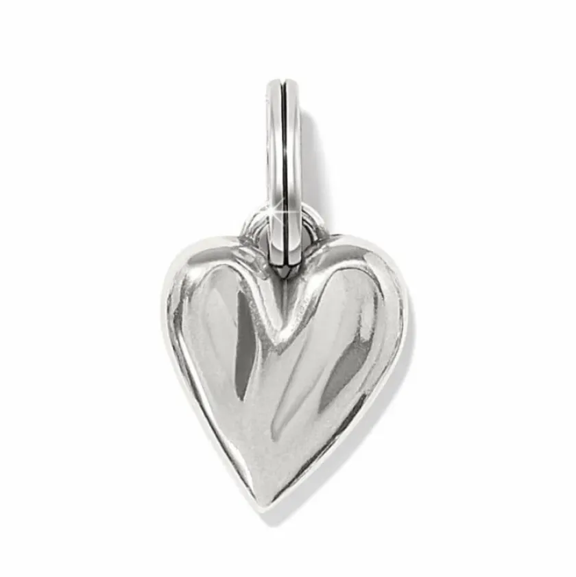 Brighton Cascade Heart Charm Silver-Gold New
