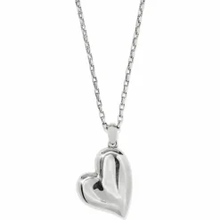 Brighton Cascade Heart Reversible Necklace Silver-Gold Outlet