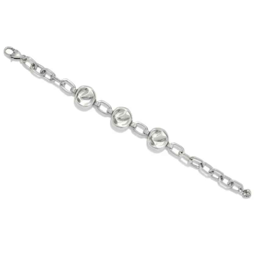 Brighton Cascade Round Bracelet Silver-Gold Hot