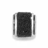 Brighton Caviar Bead Silver-Black Online
