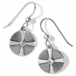 Brighton Celeste Petite French Wire Earrings Silver Discount