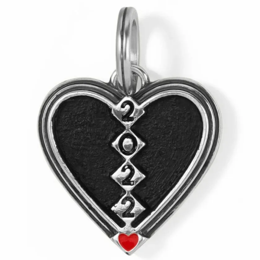 Brighton 2022 Charm Silver-Black Fashion