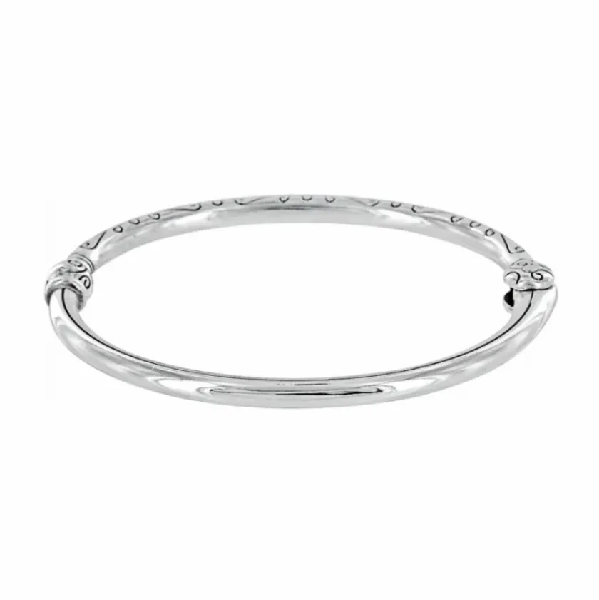 Brighton Charming Bangle Silver Hot