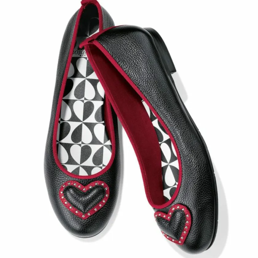 Brighton Cherie Ballerinas Black-Red Online