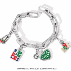 Brighton Christmas Cheer Charm Silver-Multi Discount