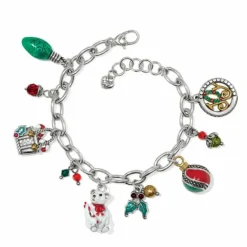 Brighton Christmas Is Coming Charm Bracelet Silver-Multi Discount