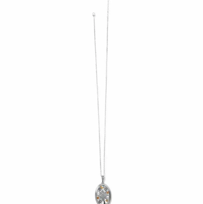 Brighton Christmas Magic Convertible Shaker Necklace Silver-Gold Hot