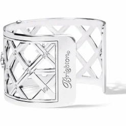 Brighton Christo Amsterdam Wide Cuff Bracelet Silver Discount
