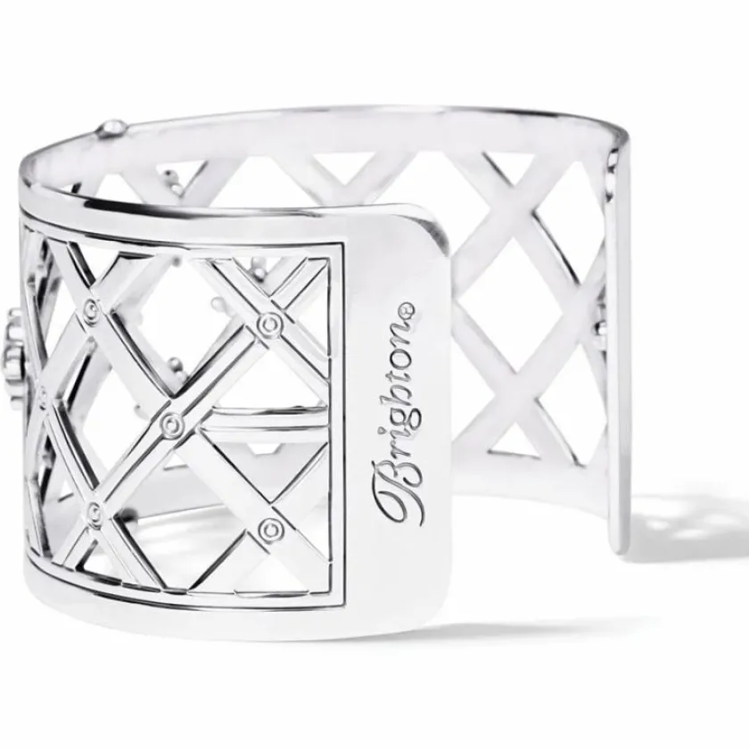 Brighton Christo Amsterdam Wide Cuff Bracelet Silver Discount
