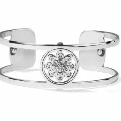 Brighton Christo Bergen Narrow Cuff Bracelet Silver Sale