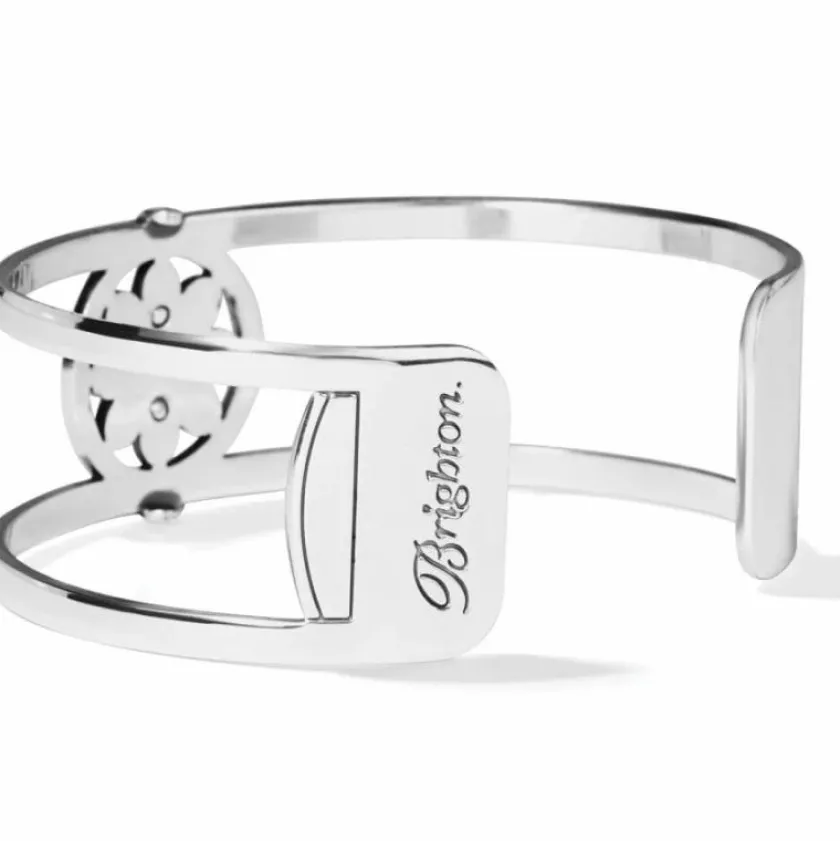 Brighton Christo Bergen Narrow Cuff Bracelet Silver Sale
