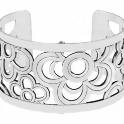 Brighton Christo Newberry Wide Cuff Bracelet Silver Outlet
