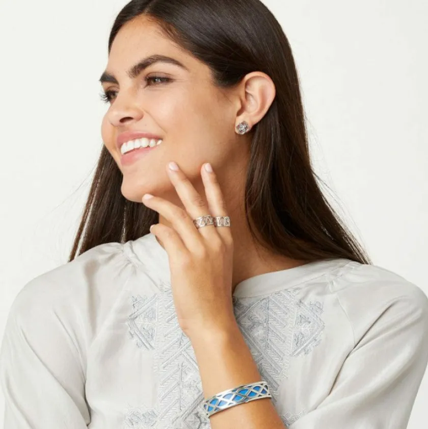 Brighton Christo Prague Narrow Ring Silver Best