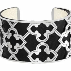 Brighton Christo Toledo Wide Cuff Bracelet Set Silver-Black Online