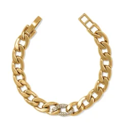 Brighton Cleo Pave Link Bracelet Fashion
