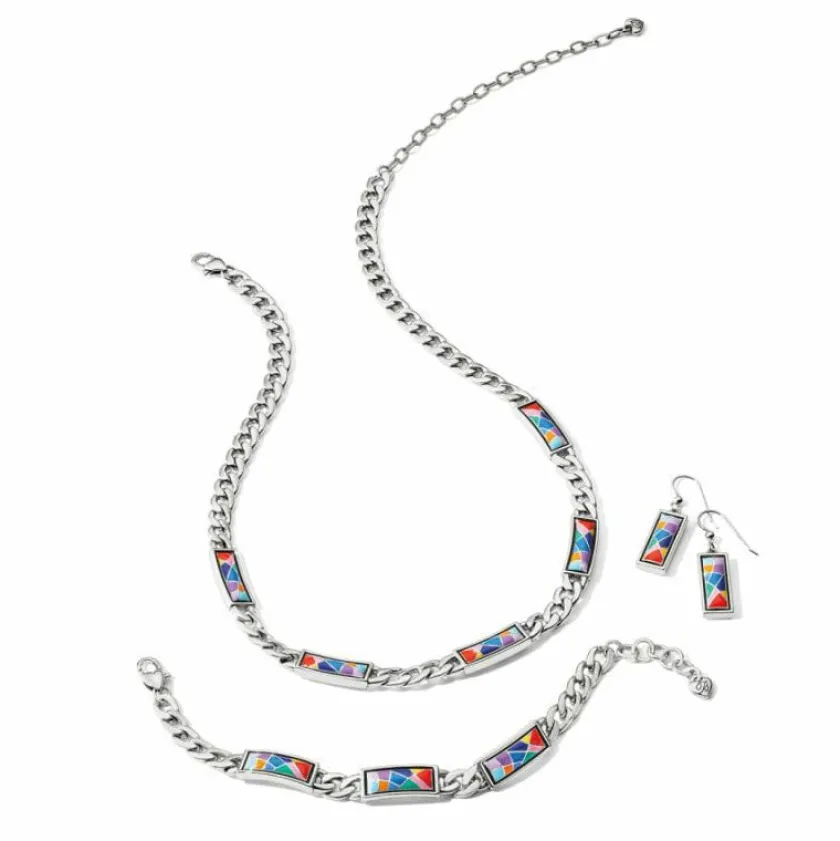 Brighton Colormix Block Bracelet Silver-Multi Online