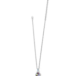 Brighton Colormix Domed Necklace Silver-Multi Fashion