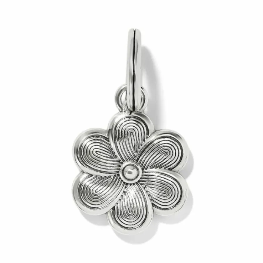 Brighton Colormix Flower Charm Silver-Multi Clearance