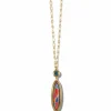 Brighton Colormix Jewel Mid Necklace Gold-Multi Sale