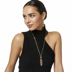 Brighton Colormix Jewel Mid Necklace Gold-Multi Sale