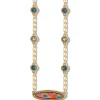 Brighton Colormix Jewel Short Necklace Gold-Multi Sale