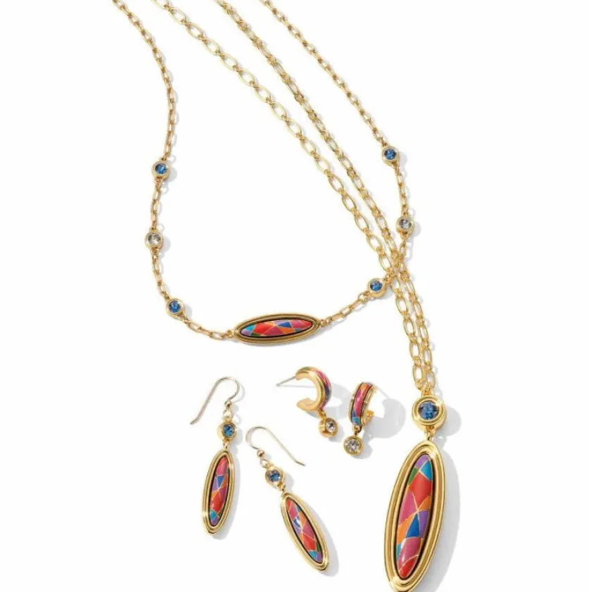Brighton Colormix Jewel Short Necklace Gold-Multi Sale