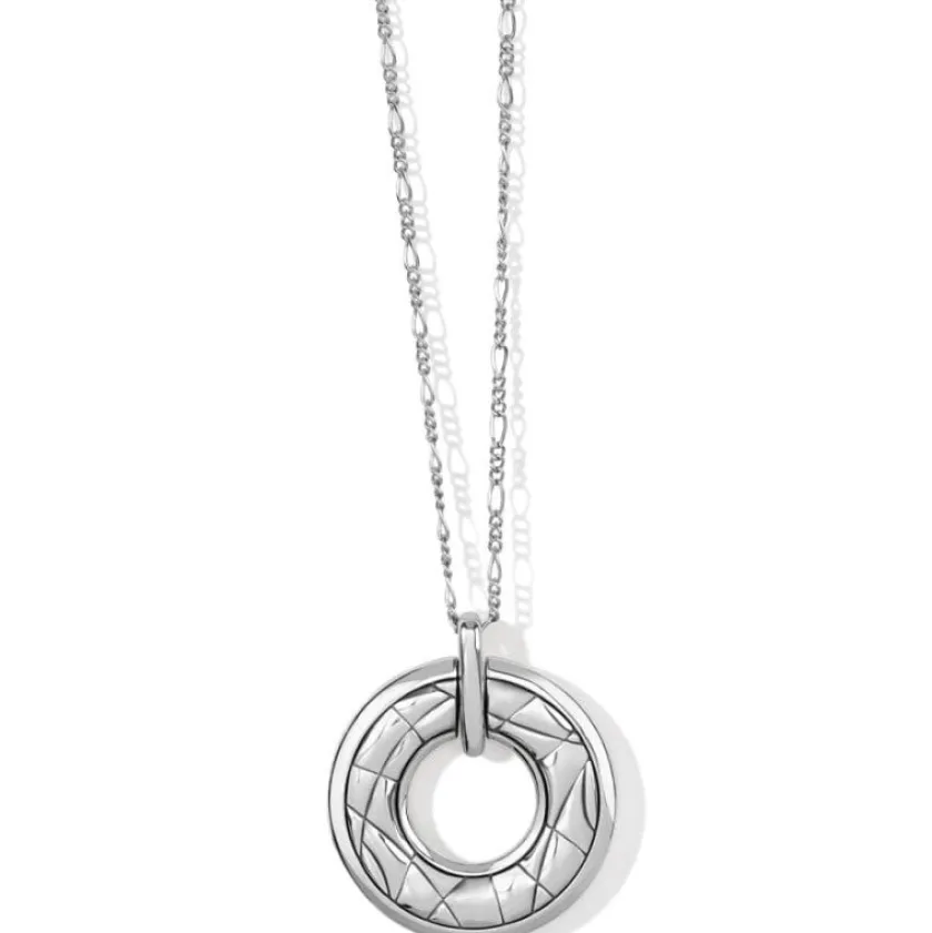 Brighton Colormix Reversible Necklace Silver-Multi Clearance