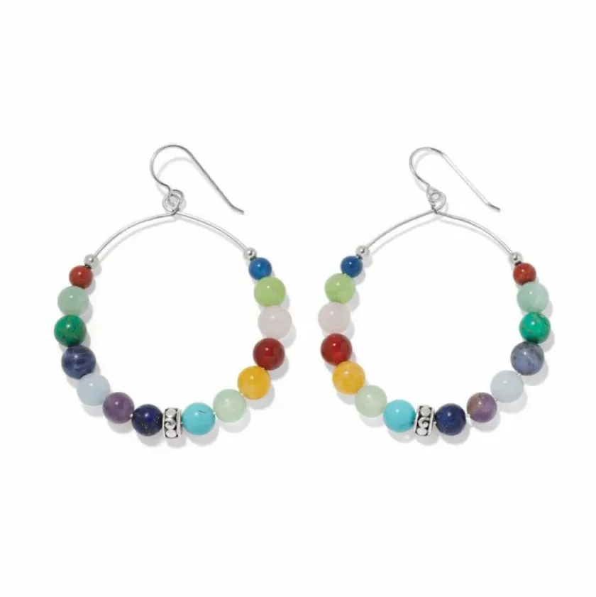 Brighton Contempo Confetti French Wire Earrings Silver-Multi Discount