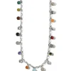 Brighton Contempo Desert Sky Droplet Necklace Silver-Multi Sale