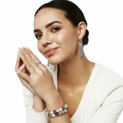 Brighton Contempo Desert Sky Stretch Bracelet Silver-Multi Sale