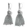 Brighton Contempo Desert Sky Tassel Earrings Silver Discount