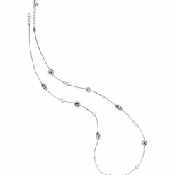 Brighton Contempo Long Necklace Silver Best