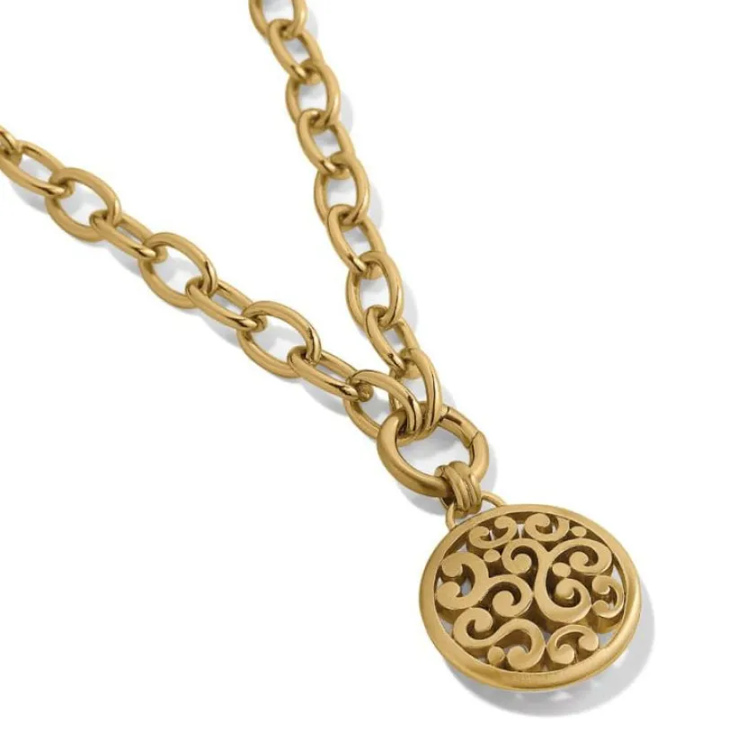 Brighton Contempo Medallion Charm Necklace Best