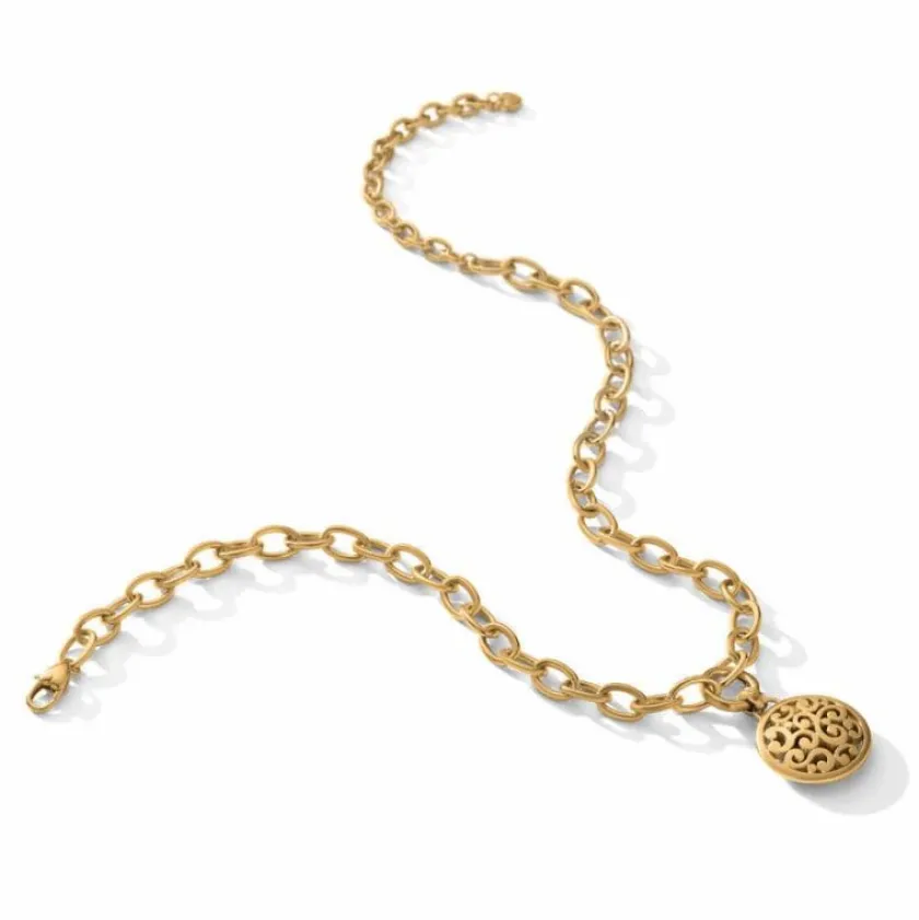 Brighton Contempo Medallion Charm Necklace Best