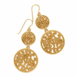 Brighton Contempo Medallion Duo French Wire Earrings Sale
