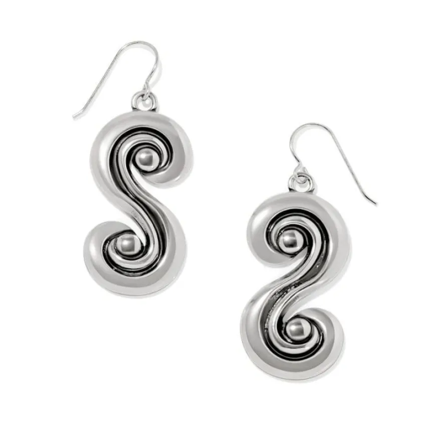 Brighton Contempo Moda French Wire Earrings Silver Online