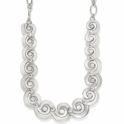 Brighton Contempo Moda Swirl Necklace Silver Sale