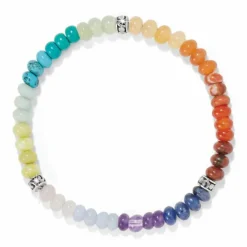 Brighton Contempo Ombre Stretch Bracelet Silver-Multi Fashion