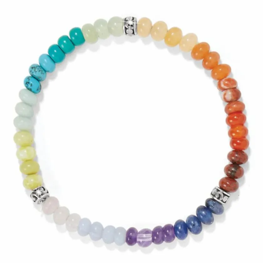 Brighton Contempo Ombre Stretch Bracelet Silver-Multi Fashion