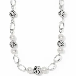 Brighton Contempo Sphere Short Necklace Silver Sale