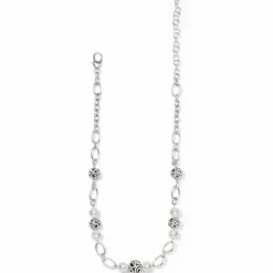 Brighton Contempo Sphere Short Necklace Silver Sale