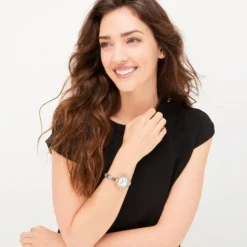 Brighton Costa Mesa Watch Silver-Gold Best