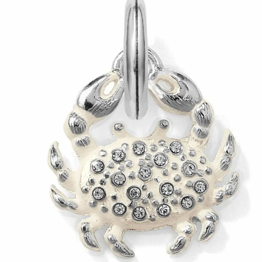 Brighton Crabby Charm Silver Discount