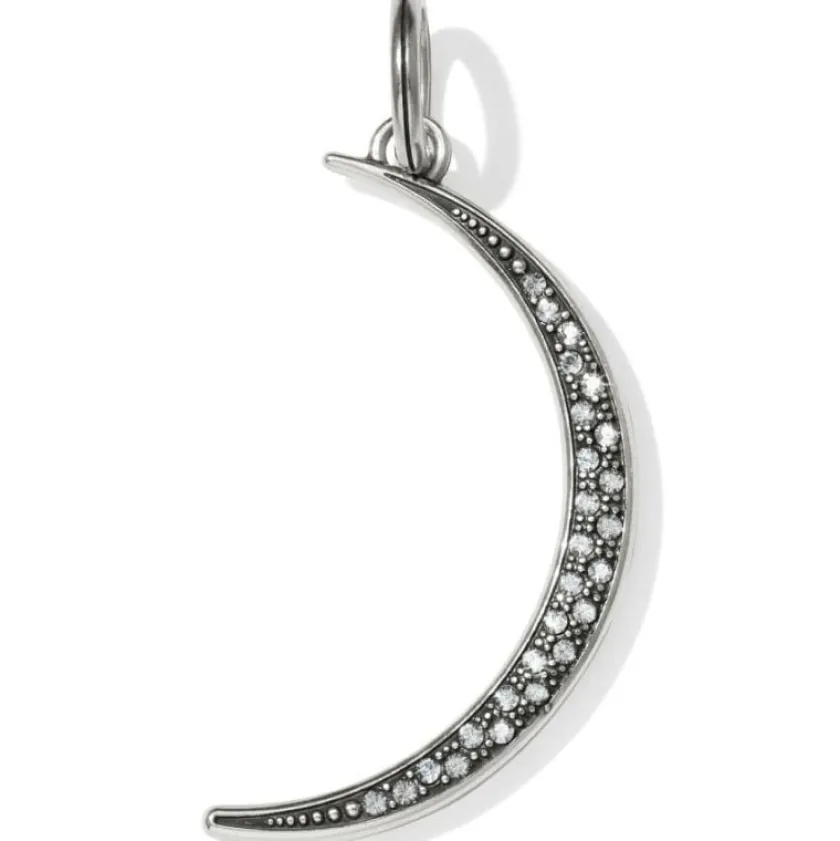 Brighton Crescent Moon Amulet Silver Sale